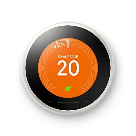 Nest Learning Thermostat, 3e génération, blanc