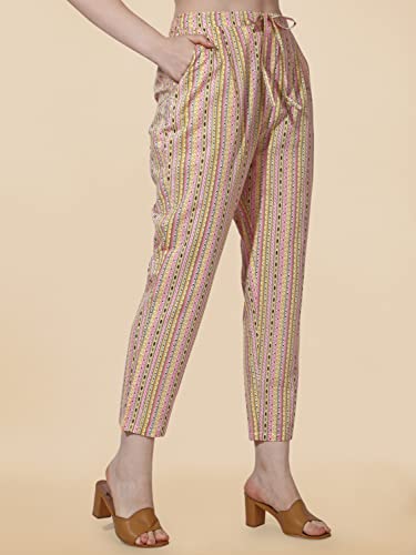 Image of MIRCHI FASHION Pure Cotton Women Straight Print & Thread Embroidery Kurti Set with Dupatta & Pant