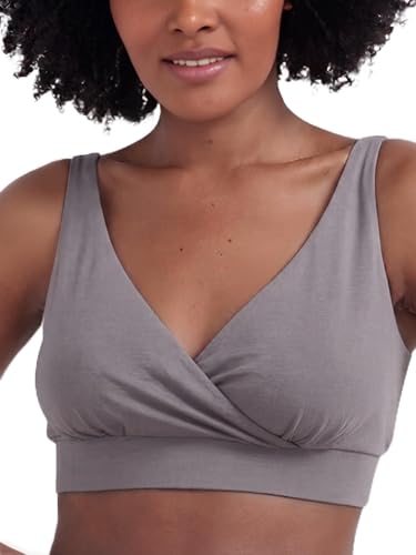 Image of HATCH The Dream Feed Nursing & Sleep Bra, Stretchy & Wireless with Crossover Pull-Down Design for Breastfeeding