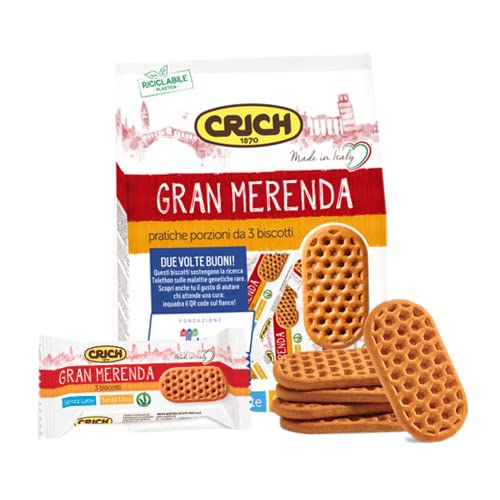 6x Crich Shortbread Kekse Gran Merenda praktische Portionen von 3 Keksen 500 g