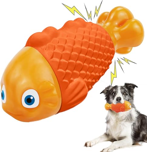 YINEYA Tough Dog Toys for Aggressive Chewers Large Breeds, Durable Dog Toys to Keep Them Busy, Dog Chew Toys, Indestructible Dog Toys for Large Dogs, Squeaky Dog Toys, Super Chewer Dog Pool Toys