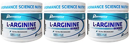 L Arginina Arginine Science Powder Ultra Micronizada Performance Nutrition 150 g Kit 3 Unidades