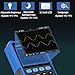OWON Oscilloscope, HDS242 40MHz Bandwidth 2CH Handheld Oscilloscope Digital Multimeter 2 in 1 Function for Industrial Measurement Education