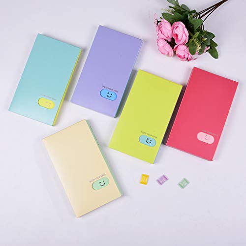 YOURPAI Visitekaartboek,120 zakken visitekaartje boek ID credithouder naamkaart foto fotoalbumoranje - Image 5