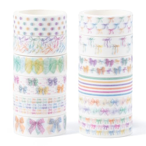 Ruban adhésif Washi anti-trace pour scrapbooking et journal créatif