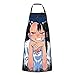 Hayase Nagatoro Please Don't bully me Nagatoro - Delantal de anime terproof con correa de hombro ajustable para cocinar, barbacoa para adultos y artistas