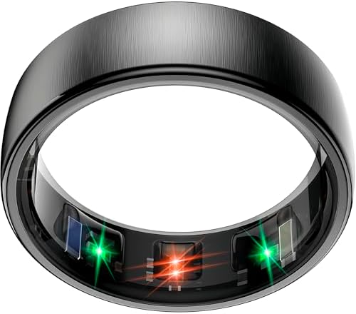 Smart Health Ring Sleep Health Tracker for Women Men with Heart R...