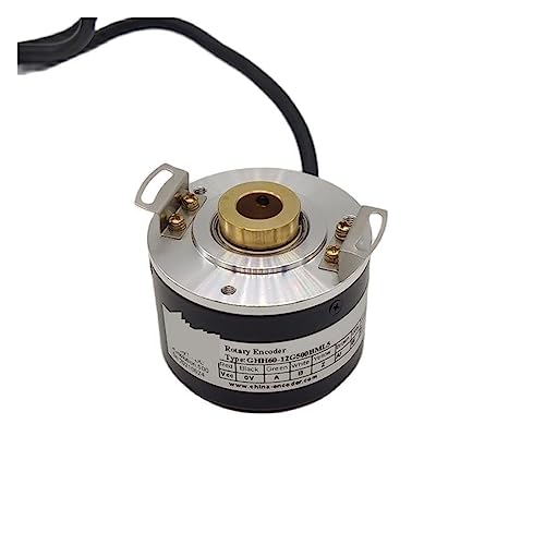 Encodeur rotatif optique GHH60 creux 12mm 2000 PPR 5V pilote ligne