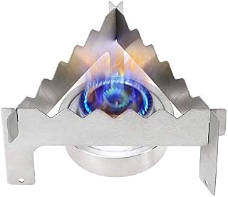 Lixada Ultralight Folding Titanium Pot Stand for Outdoor Camping Hiking Picnic Stove Alcohol