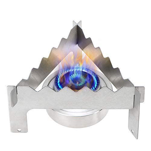 Lixada Ultralight Folding Titanium Pot Stand for Outdoor Camping Hiking Picnic Stove Alcohol