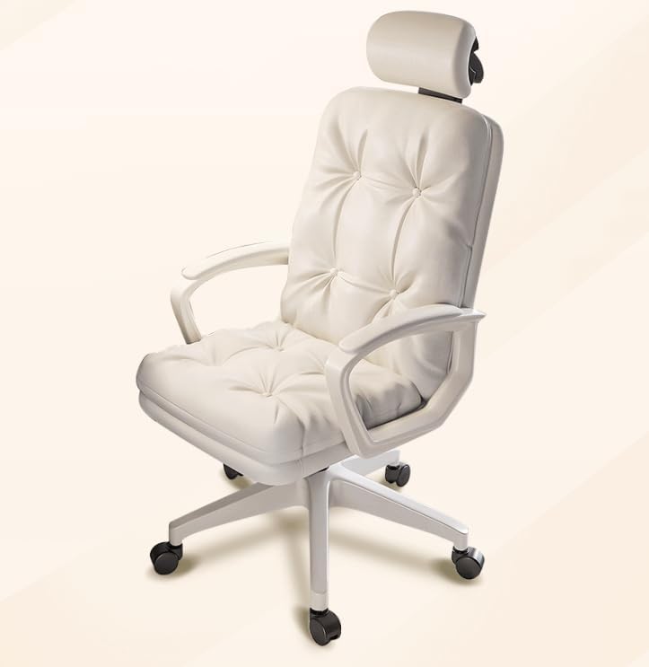 ゲーミングチェア オフィスチェア リクライニング ヘッドレスト付き  