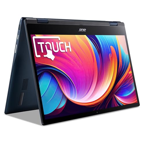 Acer Chromebook Spin 513 CP513-1H 13.3 inch Convertible Laptop – (Qualcomm SC7180, 8GB, 64GB eMMC, Full HD Touchscreen, Google Chrome OS, Blue)