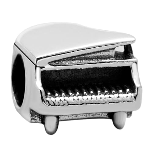 Piano Charm 925 Silver Music Bead for Pandora Bracelet