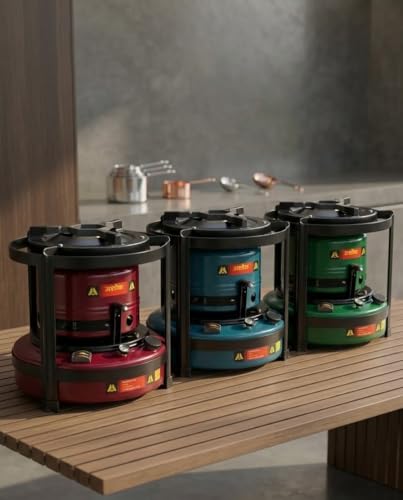 Image of FOR Advanced Kerosene Cooking Stove | Portable Bhatti | Heavy Metal Body | Fuel Efficient Wick Stove | Easy Flame Control | Ideal for Daily & Outdoor Cooking | Assorted colour