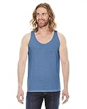 American Apparel Unisex Triblend Tank S ATHLETIC GREY
