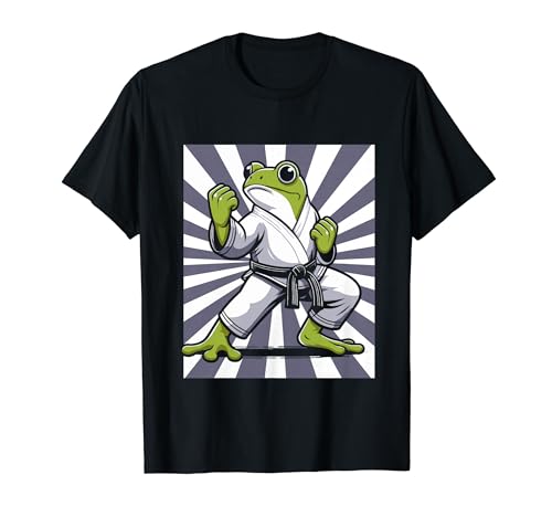 Karate Frosch Kampfsport T-Shirt