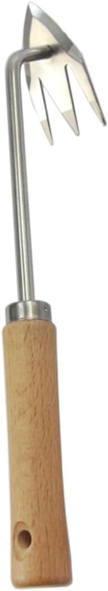 3pcs Portable Multi-Function Puller Tool Wooden Handle Ergonomic Hand Weeder for Efficient Garden Weeding and Root Removal Garden Tool for Lawn Care and