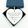 May You Be Proud of the Work You Do Ceramic Heart Keepsake Employee Appreciation Gift for Colleagues, Motivational Quote Ornament for Retirement, Inspirational Gift for Coworker Teacher Nurse