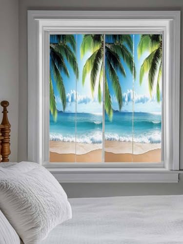 Película Decorativa para Ventanas 19.6" x 39.3" Azul miniatura 7