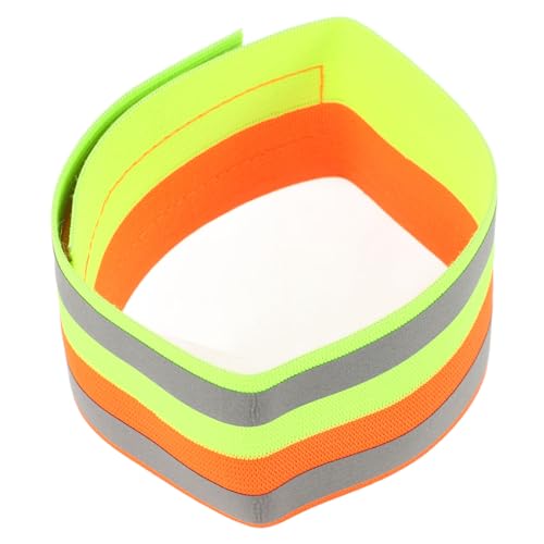 ifundom 2Pcs Reflective Armbands for Enhanced Nighttime Safety Adjustable Cycling Wrist Straps Comfortable Fit for Running Jogging Biking and Walking Durable and Wear Resistant