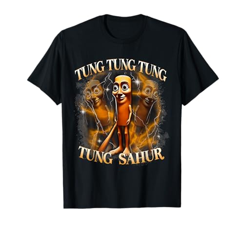 Tung Tung Tung Sahur Italian Brainrot Meme Women Men Kids T-Shirt