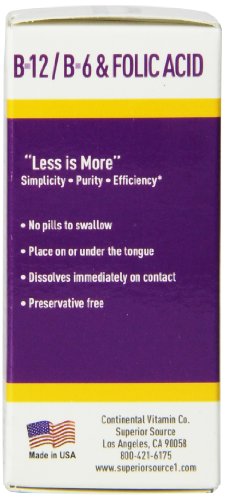 Superior Source No Shot B12 Multivitamins, 5000 Mcg, 100 Count #TOP3