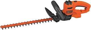 BLACK+DECKER BEHT200 18-Inch Electric Hedge Trimmer - Lightweight Dual-Action Blade, Low Vibration for Easy Shrubs & Hedges