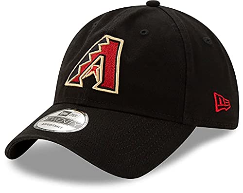 New Era Arizona Diamondbacks Jr Core Classic Twill 9TWENTY Youth Black Adjustable Hat