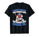Tor Torhüter Tormann - Maske Eishockey Torwart T-Shirt