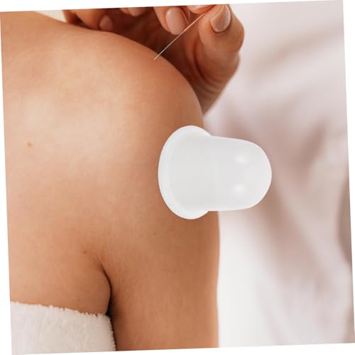 FOMIYES 4pcs Copas de Vacío de Silicona para Terapia de Masaje, Copas Manuales Portátiles para Relajación y Alivio Muscular, Diseño Seguro de Silicona para Uso en Casa miniatura 4