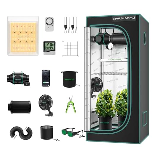 TronicXL 30W 230V Mini Grow Ventilator mit Clip Klemme und Standfuß I Mit Netzstecker I Clipventilator für Homebox Growbox Growschrank Secret Jardin GrowPro DiamondBox Zelsius Mars Hydro etc. 10 Mars Hydro Growzelt Komplettset,TS600 Vollspektrum Grow Lampe,60X60X140cm 1680D Hoch Reflektierend Mylar Grow Box Komplettset,mit 4" 205 CFM Ruhiges und Effizientes Belüftungssatz,10-Gang-Lüfter
