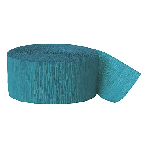 Unique Crepe Paper Streamer, 81', Purple #TOP3