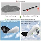 Endoto Wkładki do Brooks Ghost Wkładka Insoles Inserts Sole
