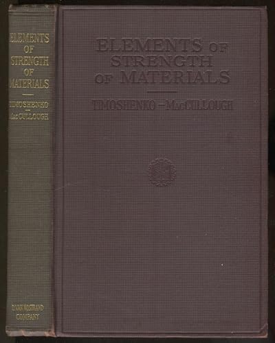 Elements of Strength of Materials [Unknown] B09RTY5DRY Book Cover