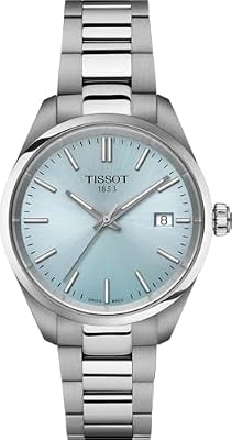 Tissot Orologio donna PR 100 fondo turchese 34 mm T150.210.11.351.00 cassa acciaio 316L