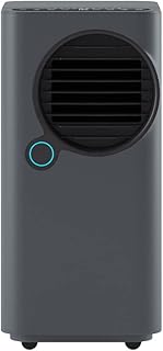 Ometa Air Portable Air Conditioners 7000BTU Home Cooling & Ventilation 4-in-1 Portable Air Conditioning Unit Wifi App Alexa Cooling/Heating Mode Sleep Mode Drying Mode Window Kits (Space Grey)