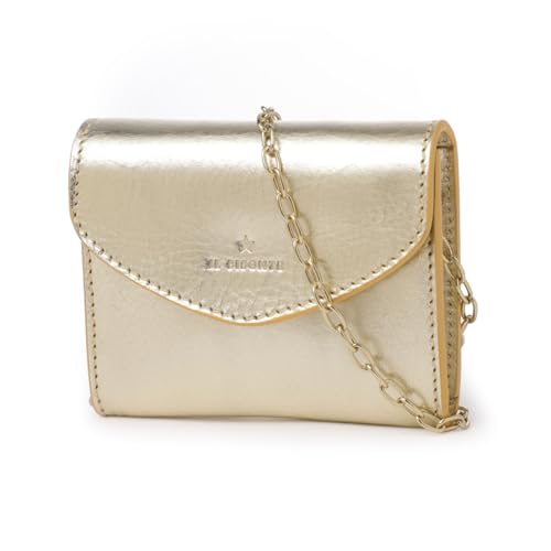 (イルビゾンテ) IL BISONTE チェーン付きカードケース CARD CASE BIGALLO [並行輸入品]