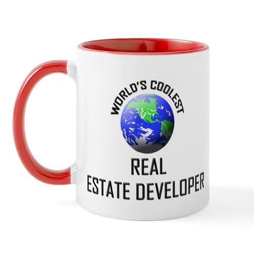 CafePress World's Coolest REAL ESTATE DEVELOPER...