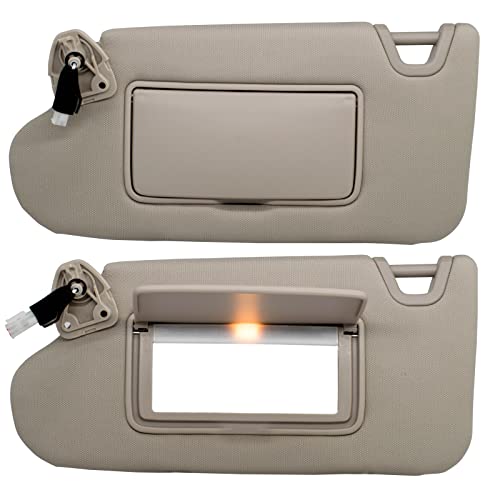 image for NHILES Left Driver Side Sun Visor Compatible with Nissan Altima 2013 2