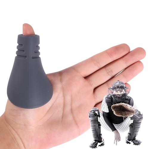Protector de pulgar sóftbol BOXOB de silicona, accesorio de béisbol anticaídas