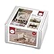 RAYHER Mini-Gardening 7-teiliges Set- Summertime, mit kleinen Deko-Artikeln und Kies