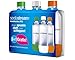 Produktbild sodastream Kunststofflasche |1L | PET-Flaschen |weiß, grün & orange |3er-Pack