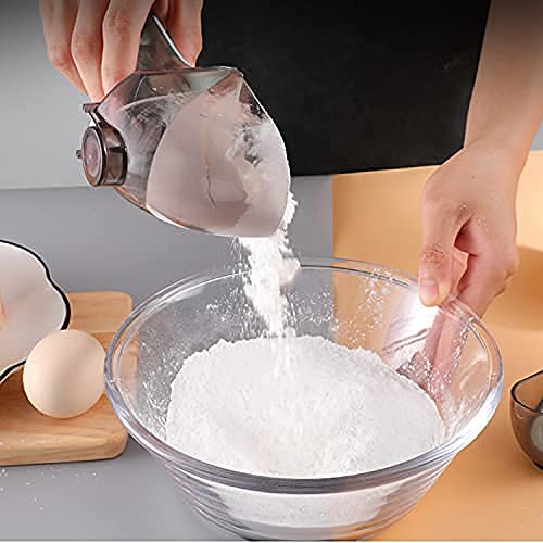 Image of Adjustable Measuring Spoon-Magnetic Measuring Cup and Spoon Set, a Multi-Tunctional Kitchen Tool, Measuring Cup for Measuring Liquids and Solids 2pc