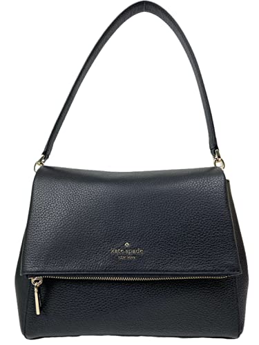 kate spade new york Leila Pebbled Leather Medium Flap Shoulder Bag