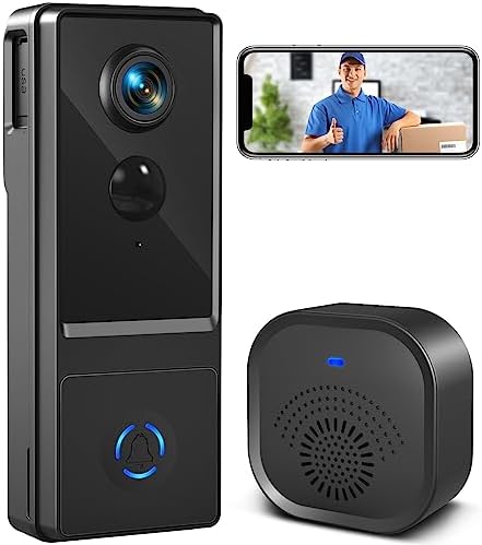 Amazon.co.jp: 【2024年 盗難防止機能 300万画素】 インターホン 