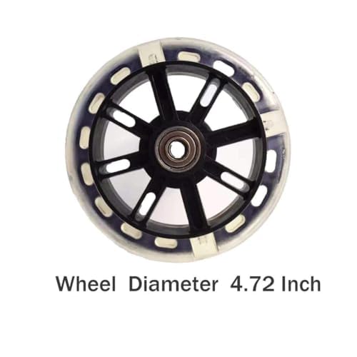 Image of training wheels flash mute wheel bicycle stabiliser mounted Kit compatible for bikes of 12 14 16 18 20 Inch, 1 Pair