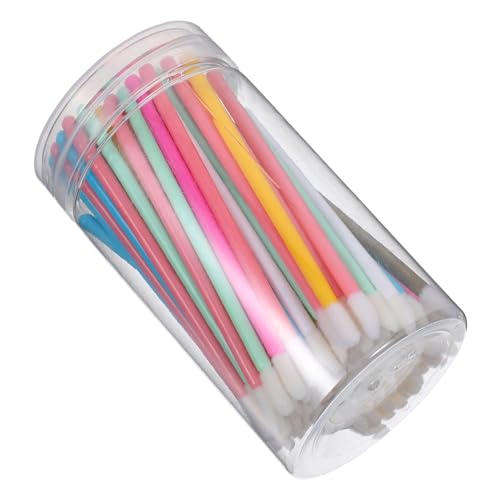 Mikinona Lip Brush Exfoliating Tool 100pcs Lipstick Brush Applicator Smooth Lip Makeup for Women