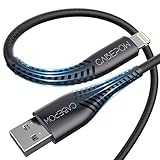 【Schnelle Aufladen und Datenübertragung】Warum wird dieses Kabel so schnell aufgeladen?. Das eingebaute Sicherheitsschutzsystem und das vieradrige Kupferkabel können die Signalqualität und Kabelstärke des Signalkabels des Kabels verbessern, um die Ladegeschwindigkeit zu verbessern. Die Ladegeschwindigkeit kann Daten mit bis zu 2,4 A und 480 MBit / s effizient synchronisieren. Das-Blitzschutzkabel bietet Ihnen das ultimative Ladeerlebnis..