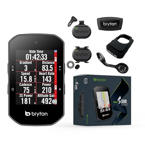 Bryton Rider S500 Kit de capteurs avec écran tactile couleur