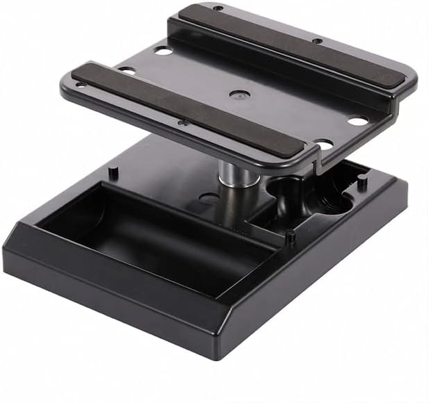 Work Stand Workstation 360 Degree Rotate Kit Repair Tools for 1/8 1/10 1/12 Scale Models RC for Cars Buggies Trucks Craw - (Color: Black)